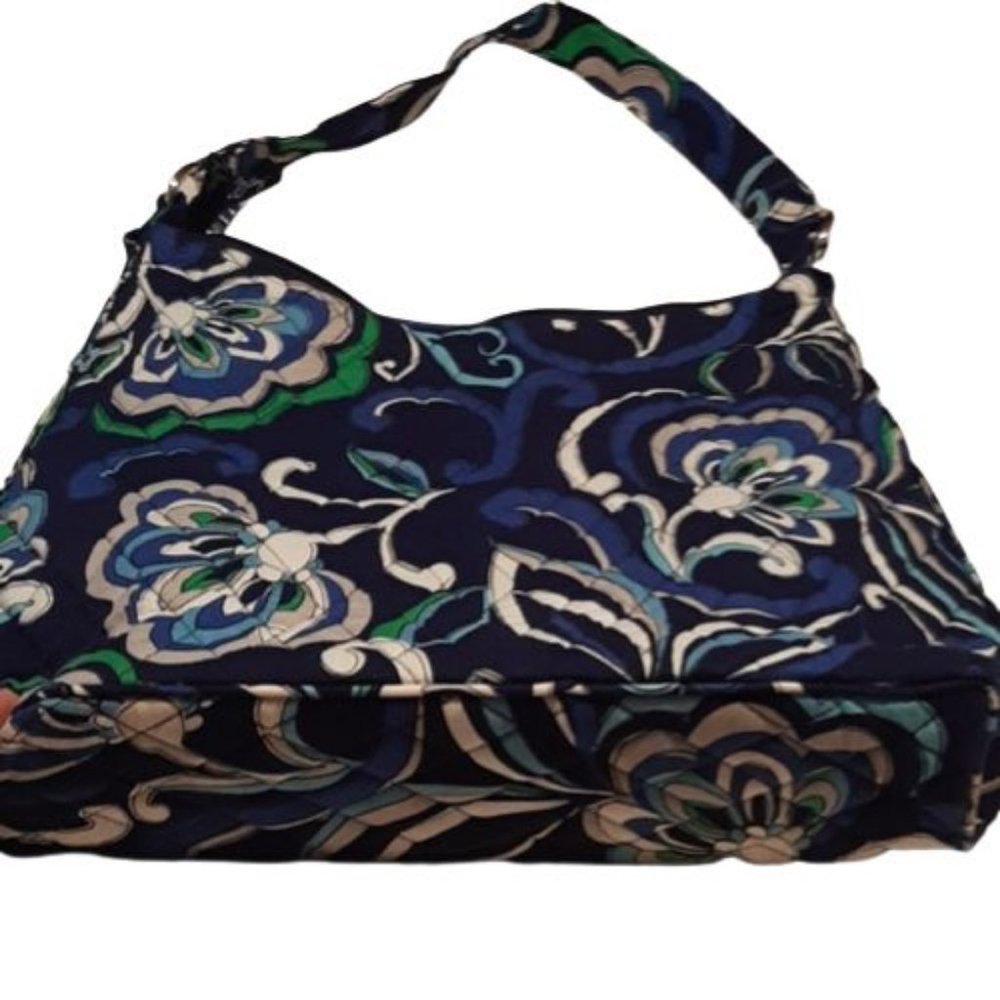 Vera Bradley Lisa B Bag Mediterranean Blue Rare Retired